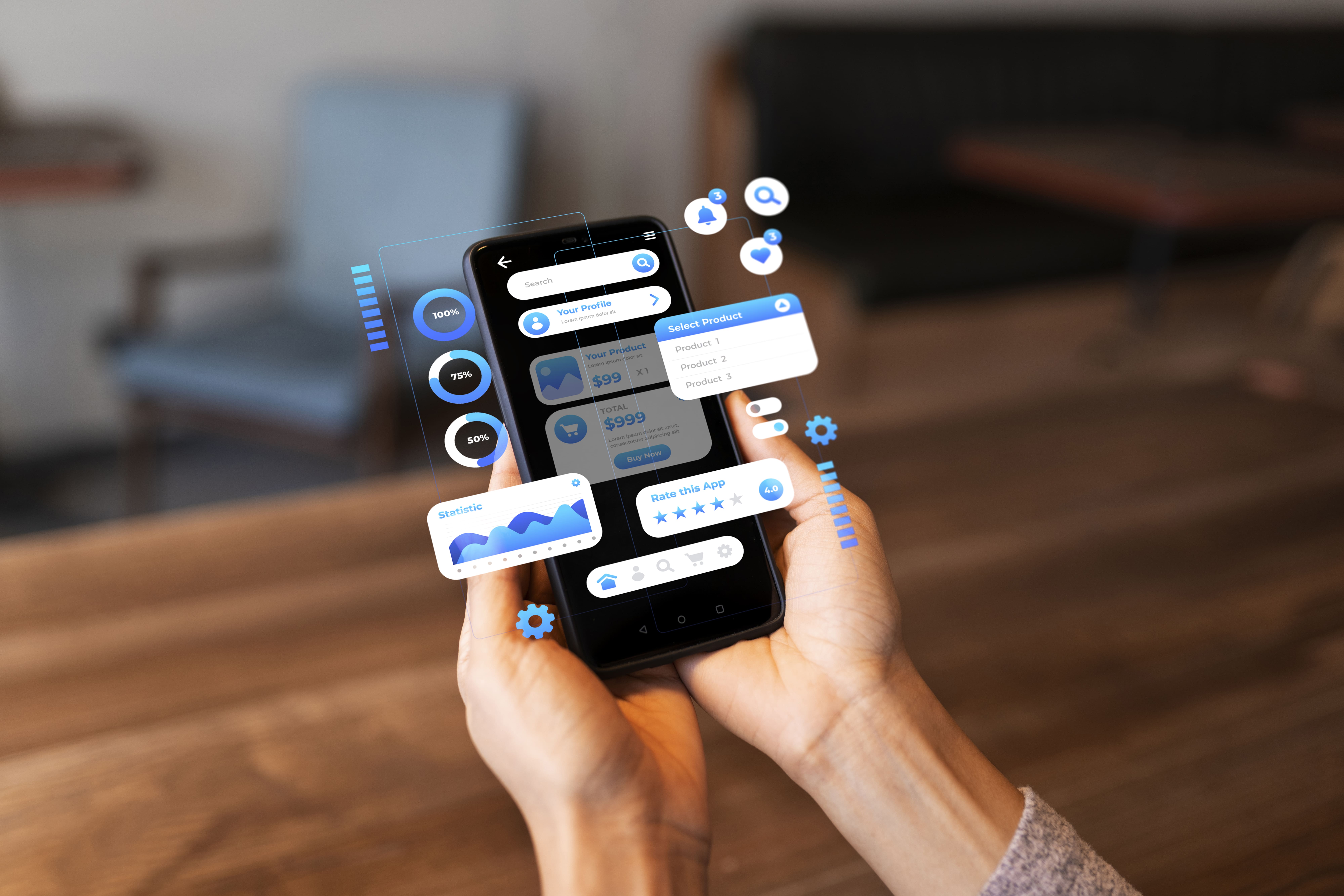 Mobile App Design Services at Coder Oceans